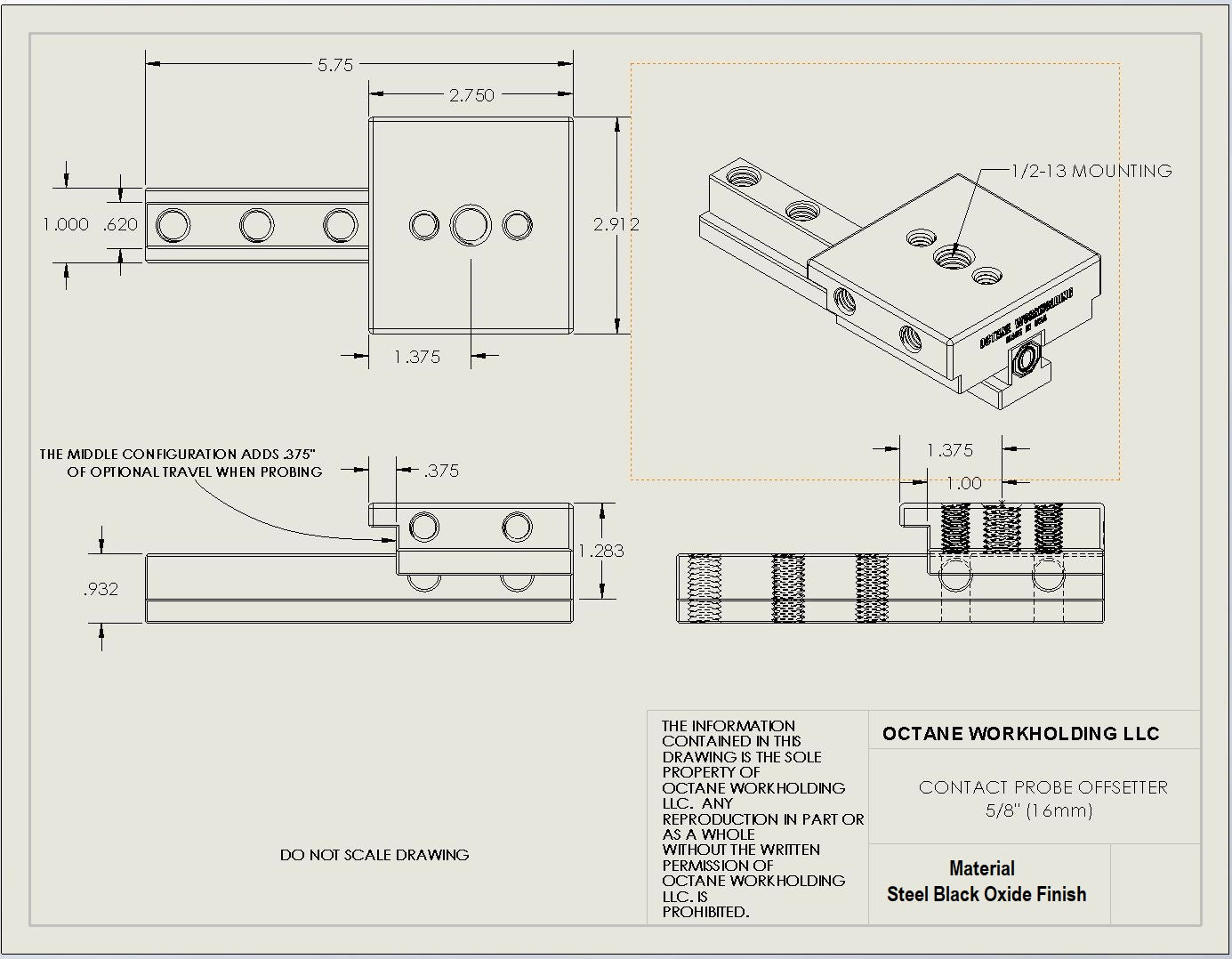 Tool Setter Mount