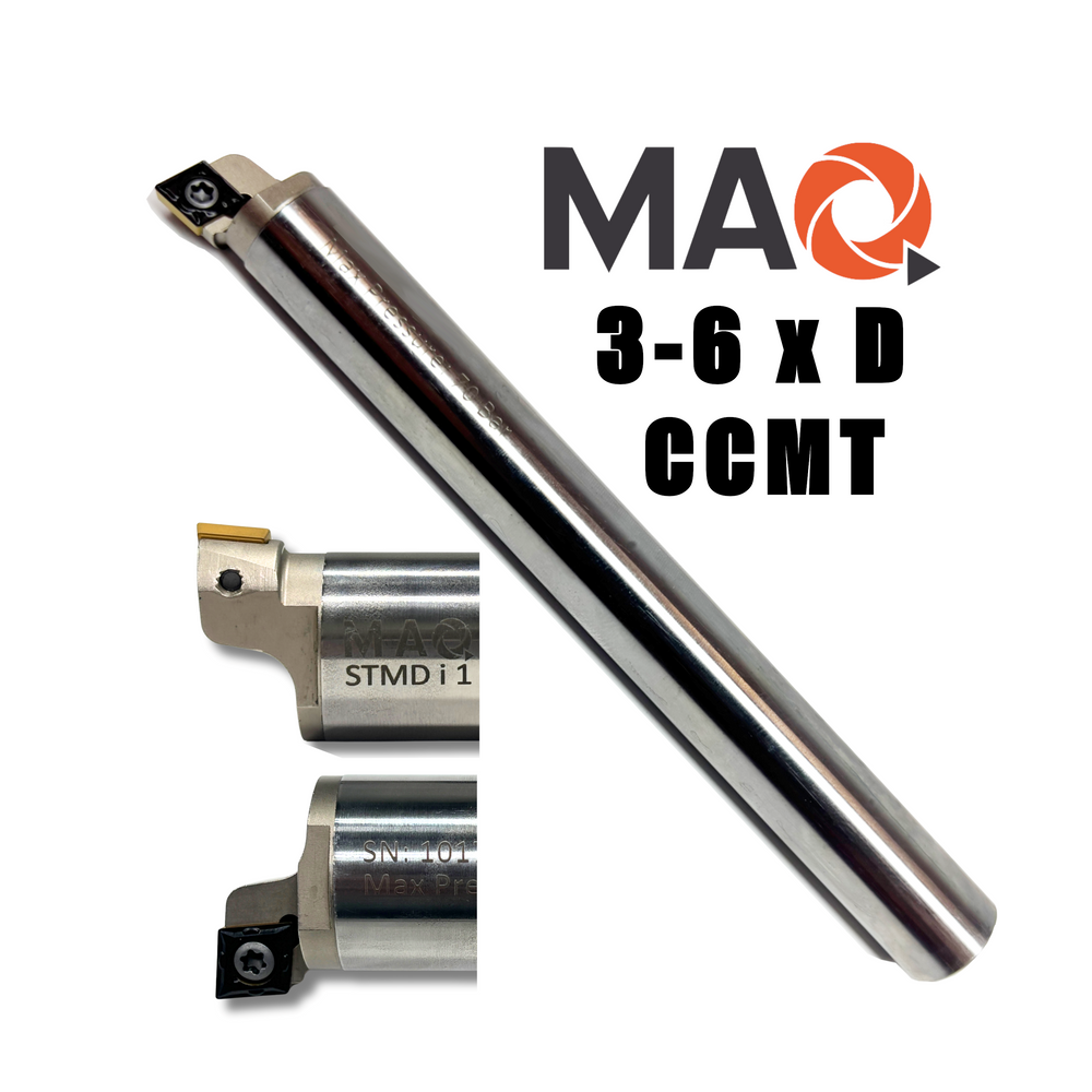 MAQ ANTI VIBRATION 3-6xD Fixed Head CCMT