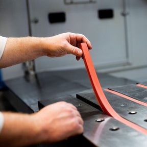 Orange T-Slot Covers for Milling Machines